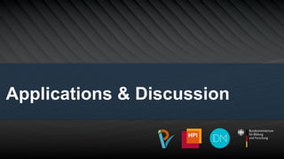 Applications & Discussion
 