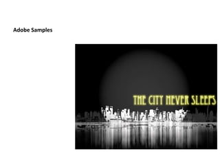 Adobe Samples