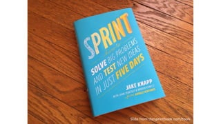 Five parallel design sprints. What possibly can go wrong?
