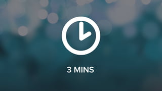 3 MINS
 