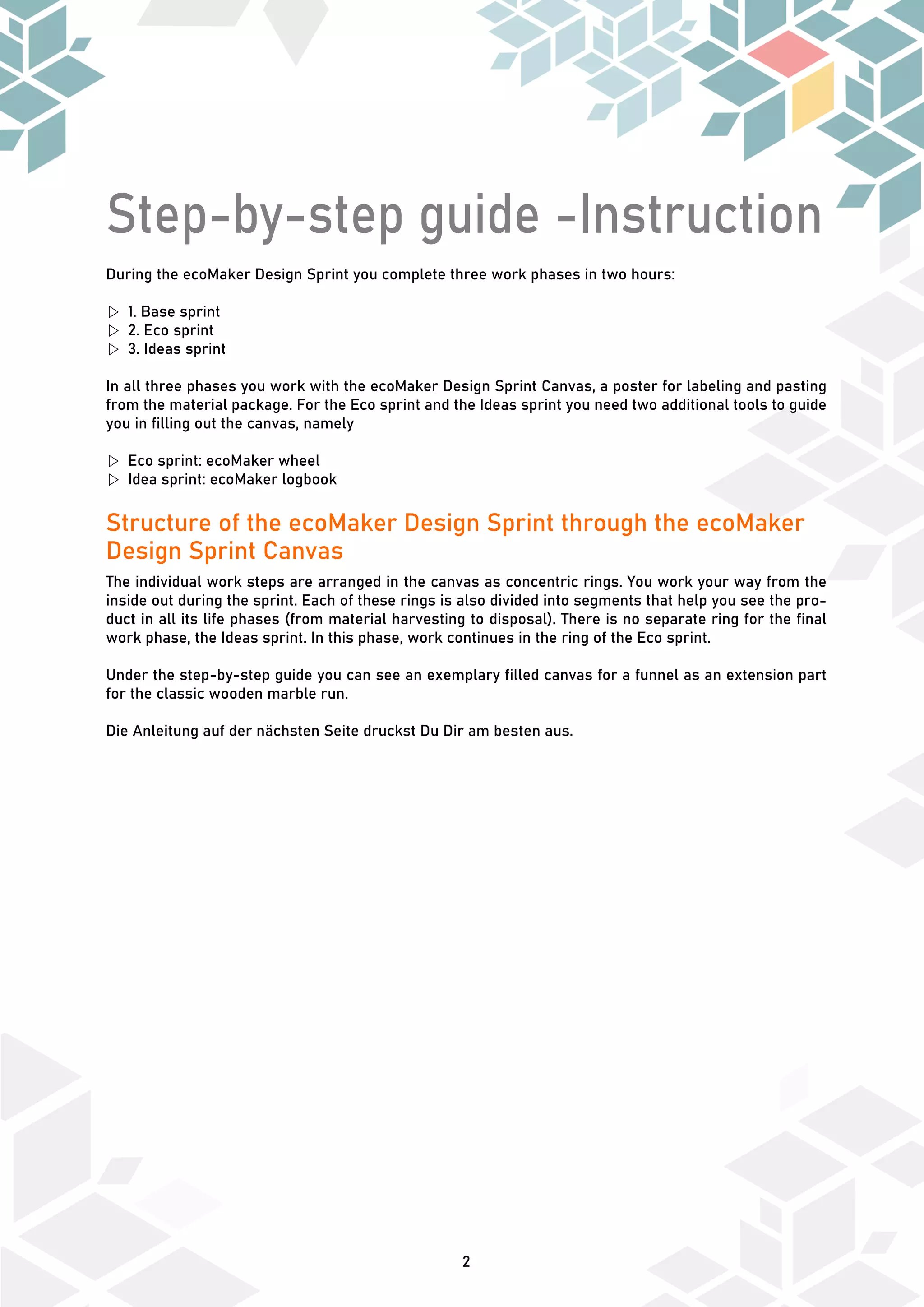 EcoMaker Design Sprint | PDF