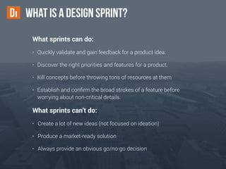 How to Run a Design Sprint