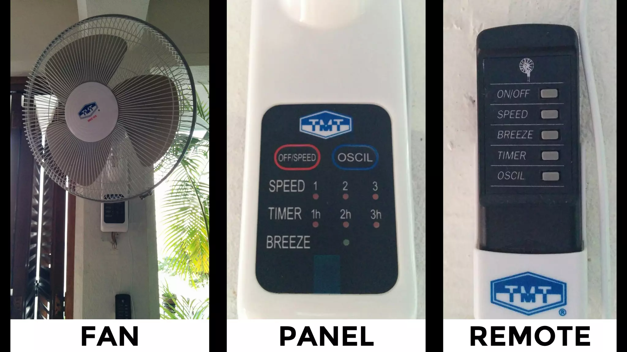 FAN PANEL REMOTE
 