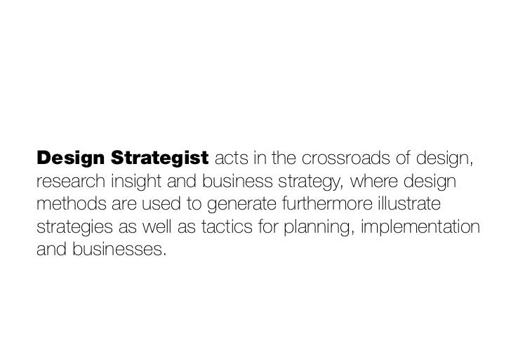 Design Strategy