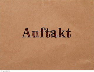 (Tisch mit Material)
 