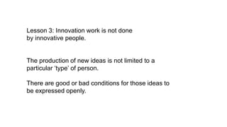 Creating a Culture of Innovation | PPTX