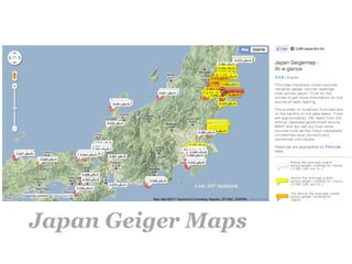 Japan Geiger Maps
 