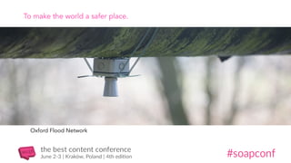 To make the world a safer place.
Oxford Flood Network
 