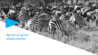 QU’EST CE QU’UN
DESIGN SYSTEM
 
