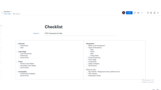 Big project into
smaller sections
 