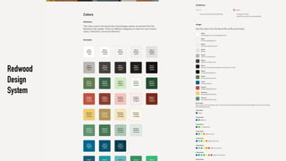 Redwood
Design
System
 