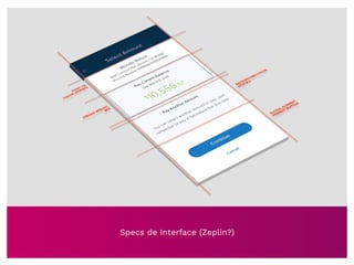 Specs de Interface (Zeplin?)
 
