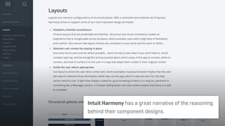 Intuit Harmony has a great narrative of the reasoning
behind their component designs.
 
