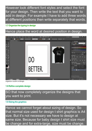 Design t shirt | PDF
