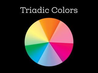 Triadic Colors
 