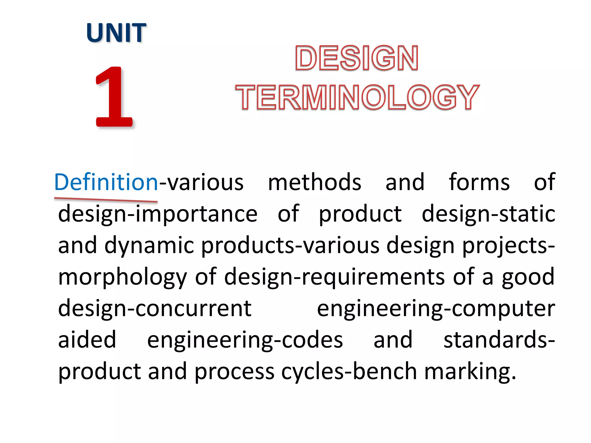Design terminology | PDF