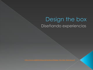 http://www.agilethinking.net/sx/docs/Design_the_Box_Exercise.pdf
 