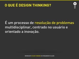 Apresentação sobre Design thinking da Agência Binky