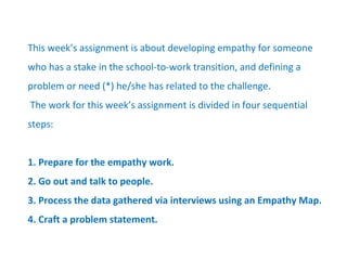 Design Thinking Empathize Define Ppt