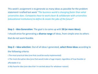 Design thinking. ideate | PPT