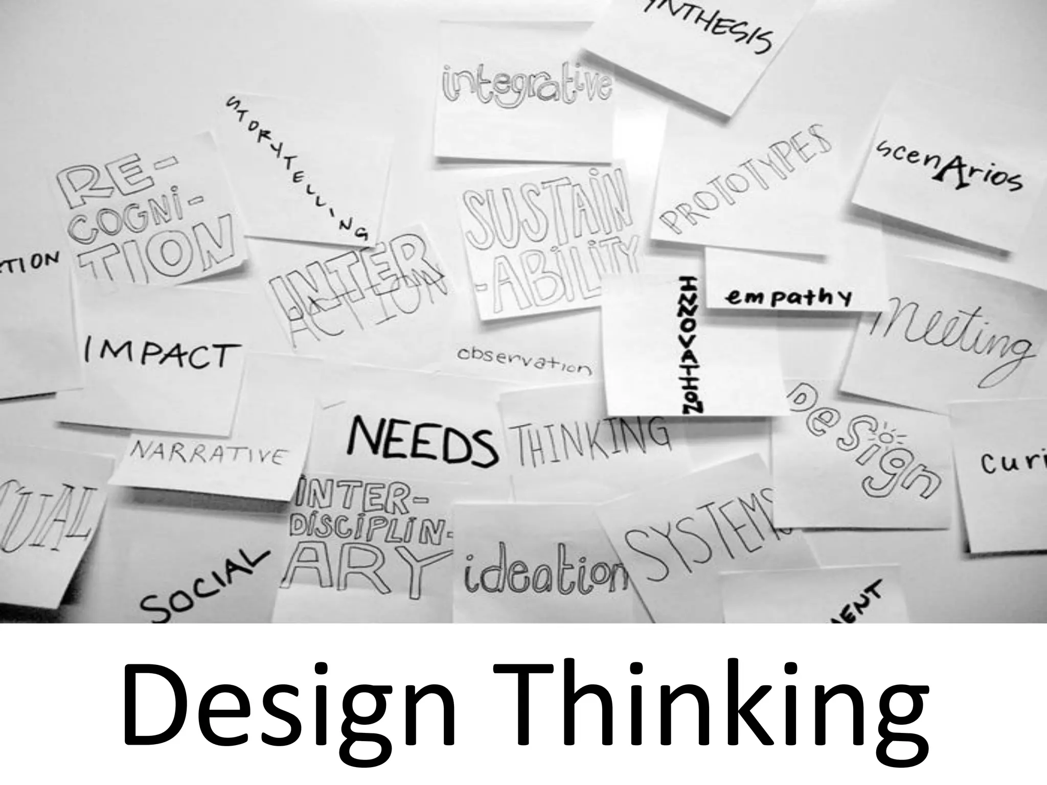 Design Thinking
 