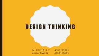 Design thinking | PPTX
