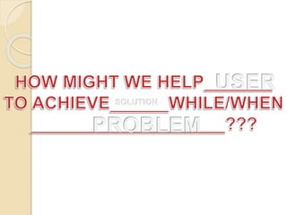 Design thinking