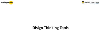 Disign Thinking Tools
 