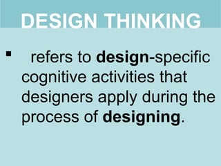 Integrating Design Thinking in Education: Innovative Teaching ...