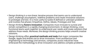 Test Indesign Thinking Comprehensive Overview Comprehensive Guide to Design Thinking: Process, Frameworks, and ...
