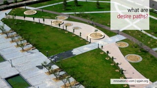 what are
desire paths?
innovationi2i.com | spjain.org
 