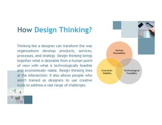 19
How Design Thinking?
 