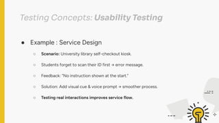 Design Thinking - Module 4 - Prototyping and Testing Strategies - Dr ...