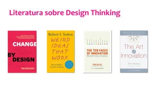 Literatura	
  sobre	
  Design	
  Thinking	
  
 