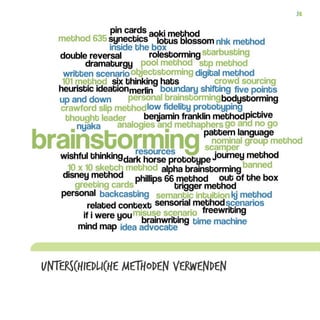 Unterschiedliche Methoden verwenden
 