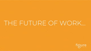 THE FUTURE OF WORK...
 