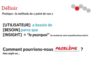 Design thinking et Agilité