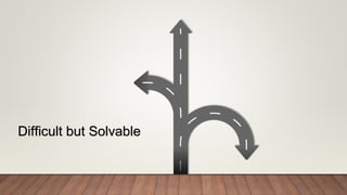 Difficult but Solvable
 