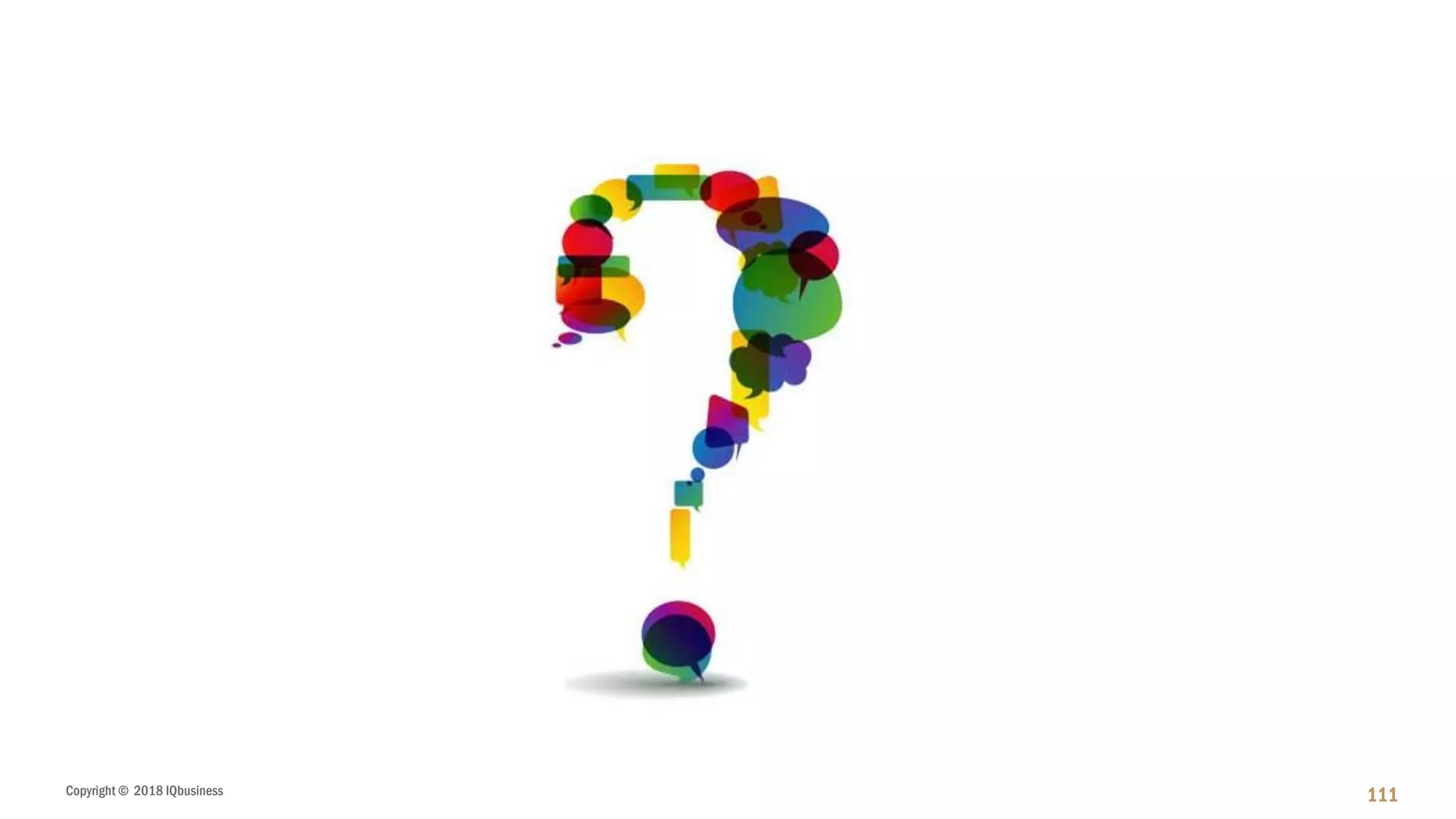 Copyright © 2018 IQbusiness 111
 