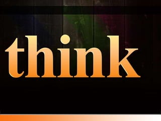 think