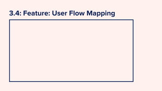 3.4: Feature: User Flow Mapping
 