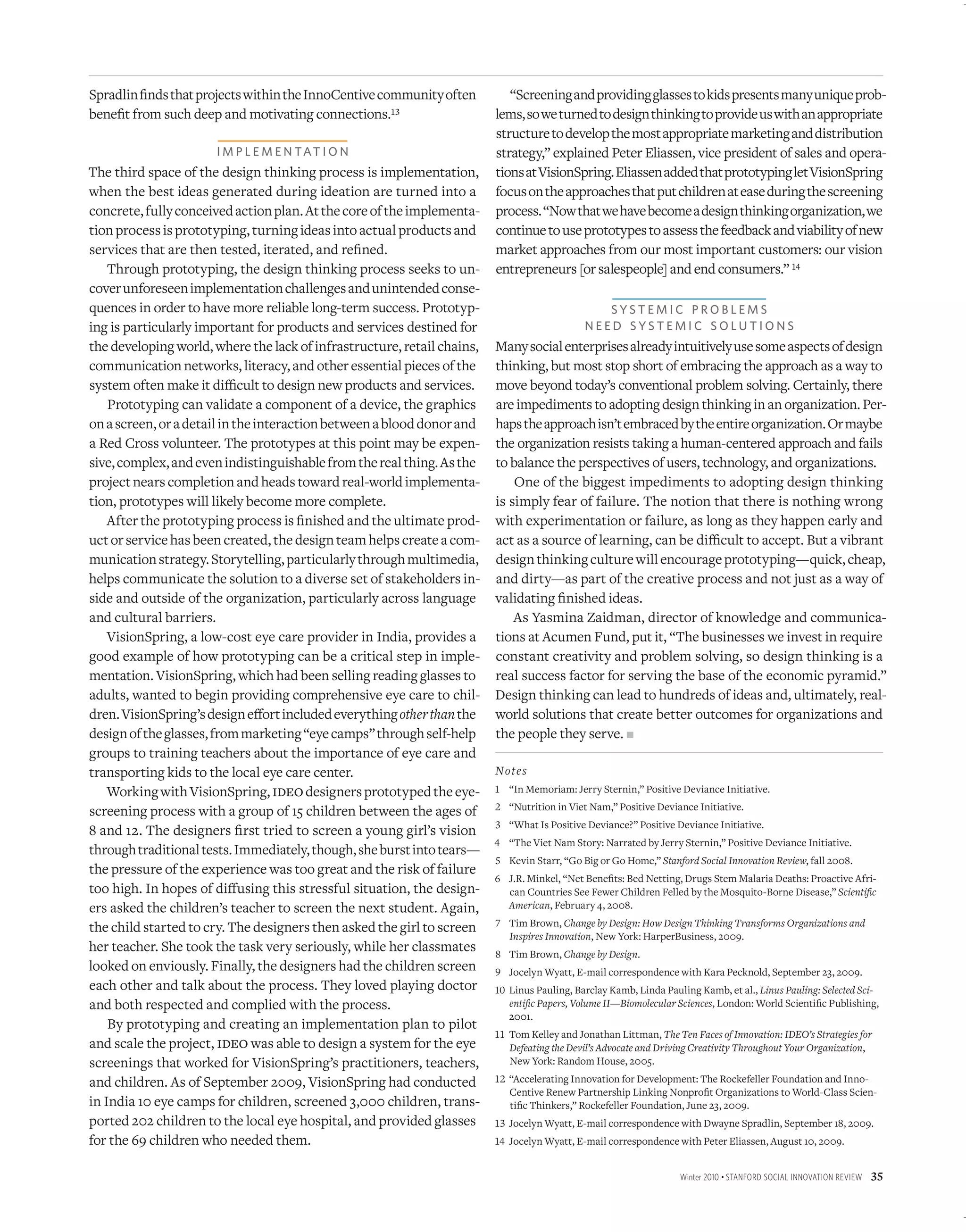 Design thinking for social innovation | PDF