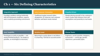 Comprehensive Handbook of Design Thinking: Principles, Process, and ...