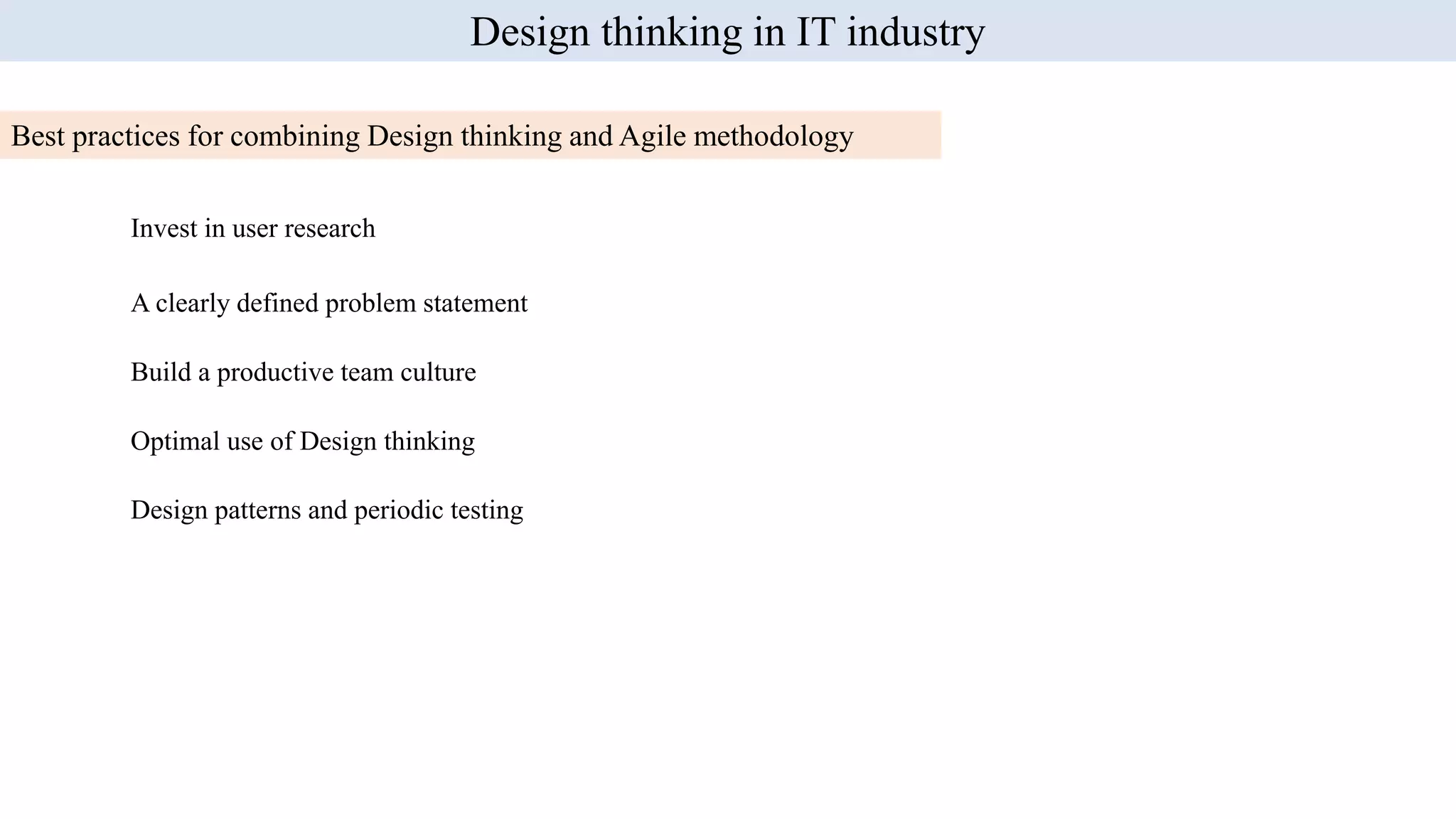 Design thinking in IT Industries.pptx