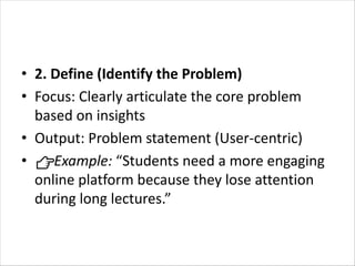 Comprehensive Guide to Design Thinking: Process, Principles, and Case ...