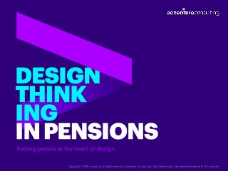 Copyright © 2018 Accenture All rights reserved. Accenture, its logo, and High Performance Delivered are trademarks of Accenture.
 