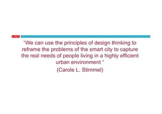 Design thinking applied in Smart City context | PDF