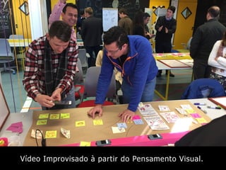 Vídeo Improvisado à partir do Pensamento Visual.
 