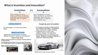 What is Invention and Innovation?
BMW GINA Light Visionary Model
 