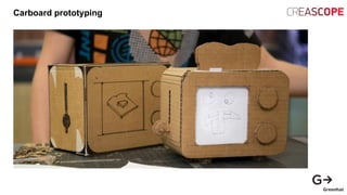 Carboard prototyping
 